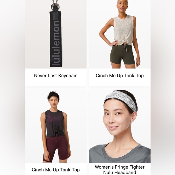 Mesh Black Lululemon Tank - Picture 4 of 4